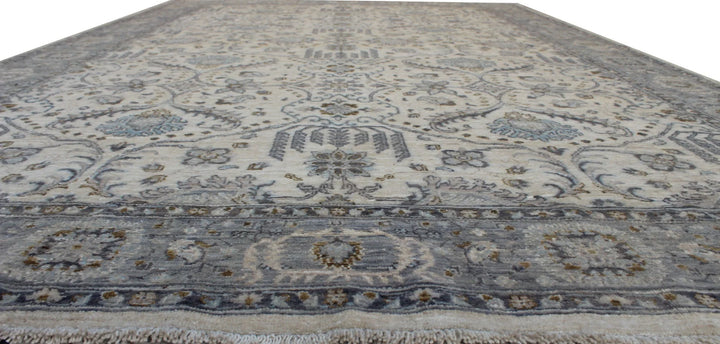 5'8X8'6" ft Hand Knotted Beige-Gray Rug-San Francisco Rugs--San Francisco Rugs